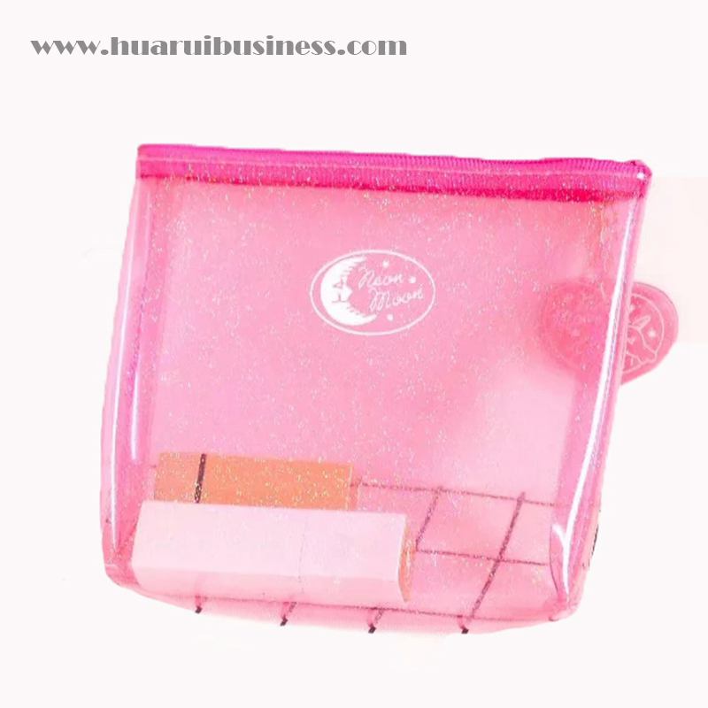 gennemsigtig PVC-kosmetikpose, makeuppose, lagerpose